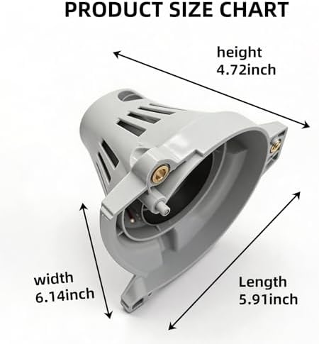 4180-080-1809 Clutch Drum Housing Assembly for Stihl FS90, FS100, FS110, FS130, KM110, KM130 Trimmers, Replacement Part for FS90r, FS100rx, FS110r