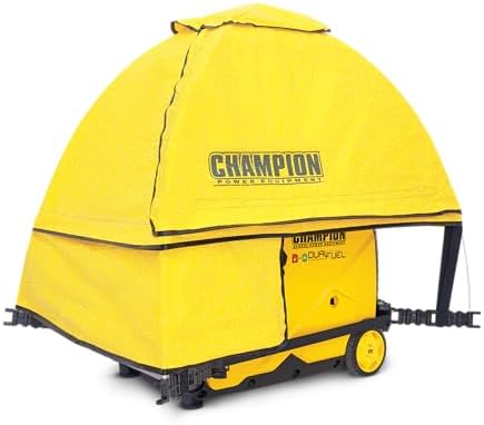 Champion Power Equipment 100376 Storm Shield Severe Weather Portable Generator Cover by GenTent for 4000 to 12,500-Starting Watt Generators