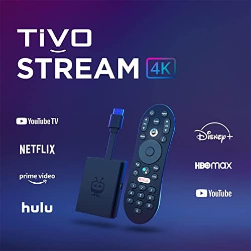 TiVo Stream 4K – Every Streaming App and Live TV on One Screen – 4K UHD