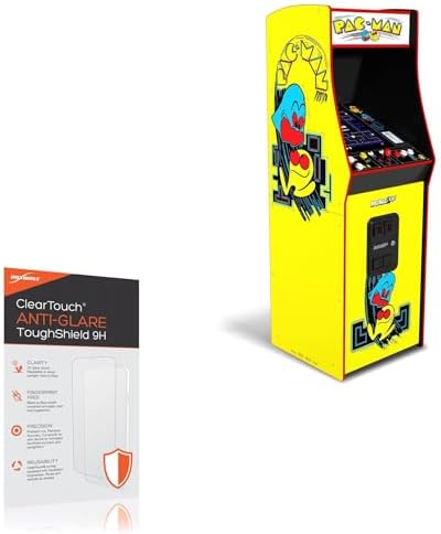 BoxWave Screen Protector Compatible with Arcade1Up PAC-Man XL - ClearTouch Anti-Glare ToughShield 9H (2-Pack)