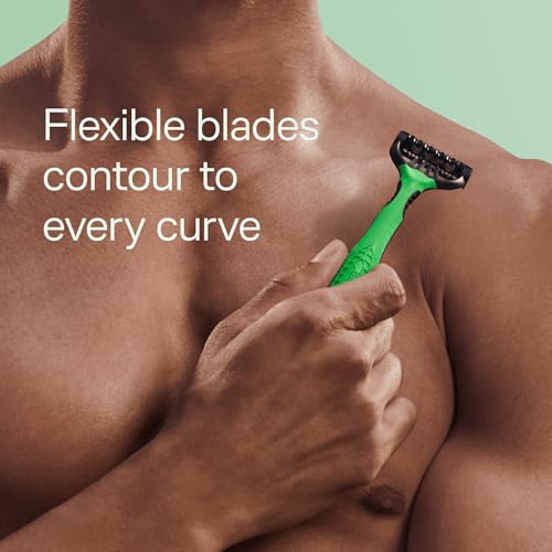 Schick Xtreme 3 Sensitive 3-Blade Disposable Razors for Men, 12 ct