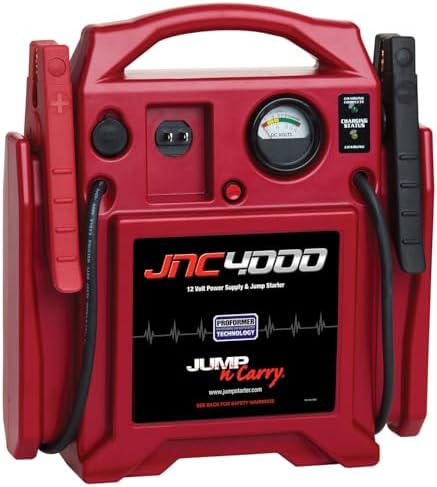 Clore Automotive Jump-N-Carry JNC4000 1100 Peak Amp 12V Jump Starter