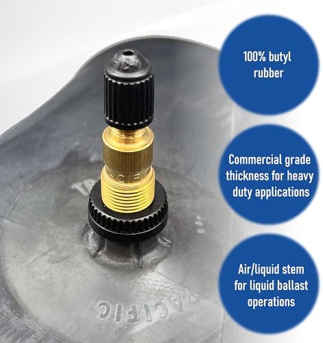 Trans American Rubber Tractor/Implement Inner Tube with TR-218A Valve Stem (11.2R-24/12.4R-24)