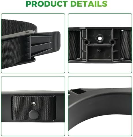 Panglong 2 Seat DS Golf Cart Bag Holder with Screws, Golf Bag Attachment for 1987-Up Club Car DS 2 Seat Models, OEM #1013935