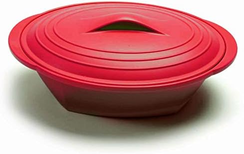 Norpro, Red Silicone Steamer with Insert, 32 oz
