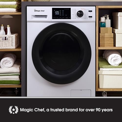 23.4 in. 2.7 cu. ft. White All in One Ventless and Washer Dryer Combo