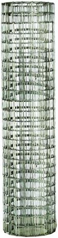 Garden Zone 36 Inches x 25 Feet - 1 x 2-Inch Openings, 14-Gauge - Galvanized Welded Wire Fencing - For Cages and Fencing for Rabbits, Gardens, Cattle Panels