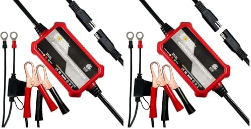 Foval Automatic Trickle Battery Charger 12V 1000mA Smart Battery Charger