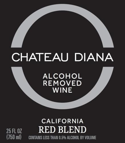 Chateau Diana Zero - Alcohol Removed California Red Wine (2x 750 ml.)