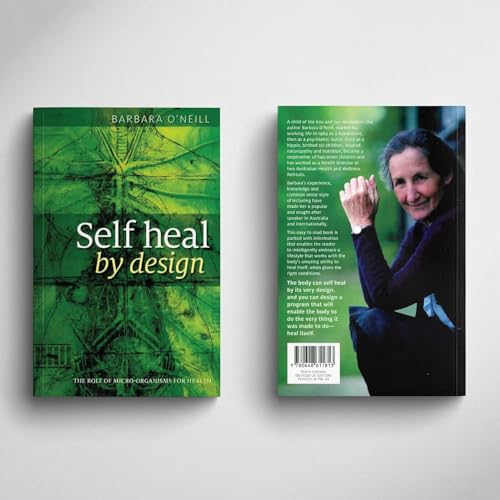 Self Heal by Design book by Barbara O'Neill Newest Edition! (FACTORY SEALED)