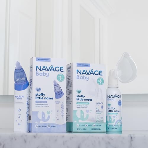 NAVAGE® Baby Bundle: Nasal Aspirator + Nasal Congestion Micro-Mist