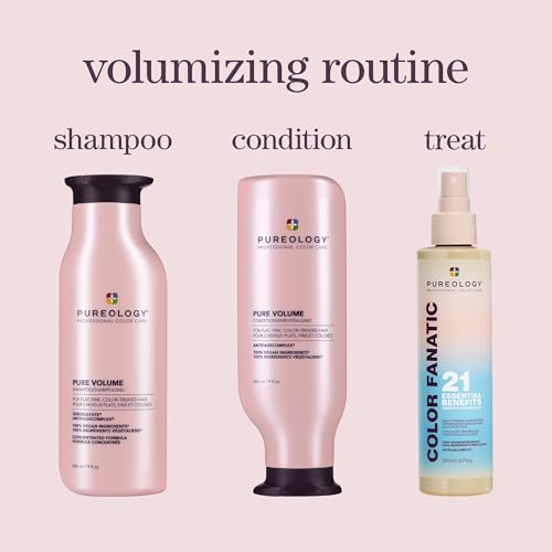 Pureology Pure Volume Shampoo & Conditioner Set – For Fine Hair
