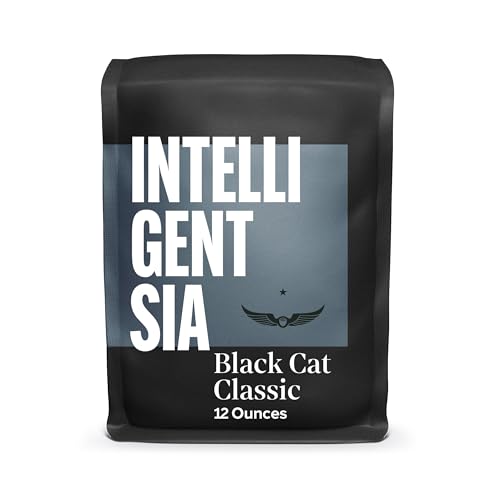 Intelligentsia Coffee, Light Roast Whole Bean Coffee, 100% Arabica Coffee - Black Cat Classic Espresso 12 Ounce Bag