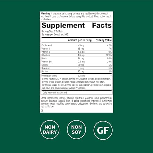 Standard Process Cardio-Plus GF - Supports Heart Health & Circulation - Cardiovascular Support with Vitamins B6