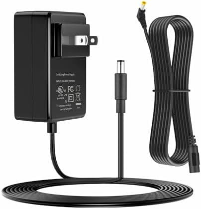 5ft UL 12V 2A-3A AC Adapter Charger for Pioneer TSP-16 Toraiz SP-16 Studio Grade Sampler Power with Extension 6ft Connectcor Plug Cable Mains
