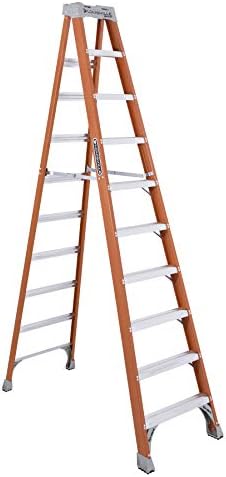 Louisville Ladder 2-Foot Fiberglass Step Stool Industrial, 300-Pound Load Capacity, Type IA, FS1502