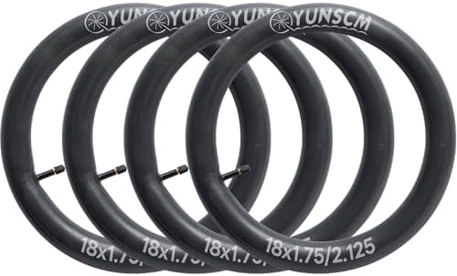 18" Bike Tubes 18x1.75/1.95/2.10/2.125 Bicycle Tire Tubes Schrader Valve