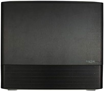 Fractal Design Node 804 - Black - Cube Compact Computer Case - mATX - High Airflow - Modular Interior - 3X Fractal Design Silent R2 120mm Fans