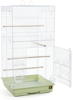 Prevue Pet Products SPECONO1818H-SG Tall Tiel Cage, Sage Green