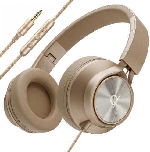 ARTIX Wired Headphones for Classroom & School with Microphone & Volume Control - Adults, Teens & Kids Headphones with Cord