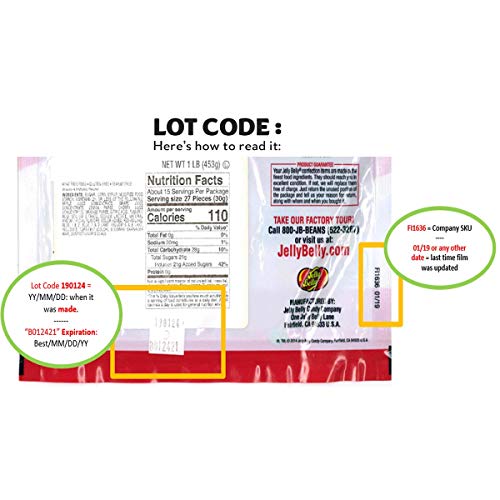 Jelly Belly Gift Bag, Licorice 7.5 oz