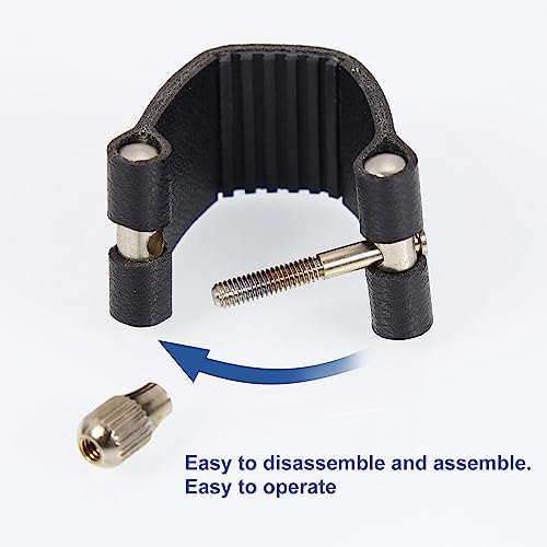 Tenor Saxophone Sax Ligature Fastener, Leather Ligature for Tenor Saxophone
