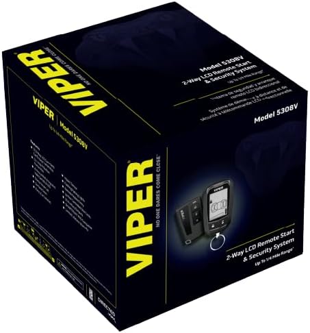 Viper 5308V 2 Way LCD Security with Remote Start Bundled with + (1) DB3 Bypass Interface Module