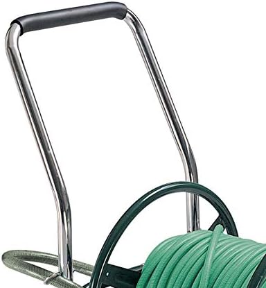AMES 2380500 Estate 4-Wheel Steel Wagon, 400-Foot Hose Capacity