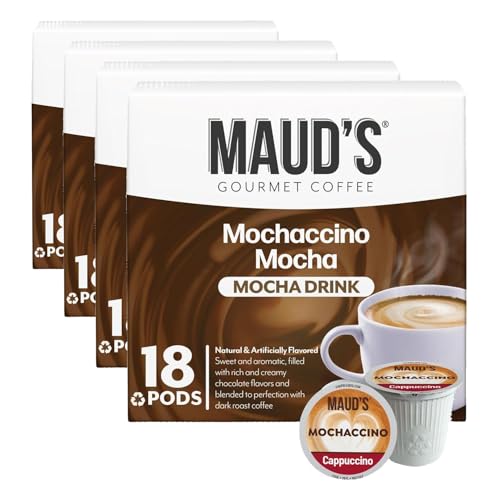 Maud's Mocha Cappuccino Coffee Pods, 50ct