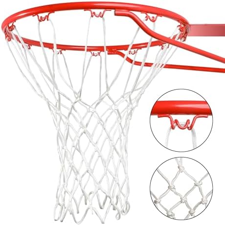 Cannon Sports Heavy Duty Basketball Net Replacement - 21 Inches - 12 Loop Standard Size - Weather Resistant for Indoor/Outdoor Courts - Fits All Standard Rims