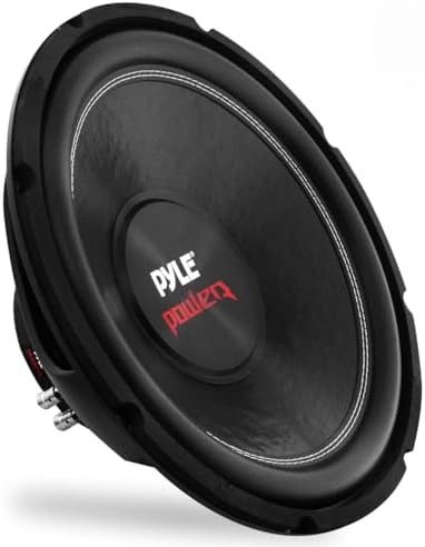 Pyle 8" Car Subwoofer Speaker - 800 Watt Dual 4 Ohm Voice Coil, Treated Foam Surround, Non-Pressed Paper Cone, 60oz Magnet - Powerful Vehicle Audio Bass Woofer for Car Stereo Systems - PLPW8D (Black)