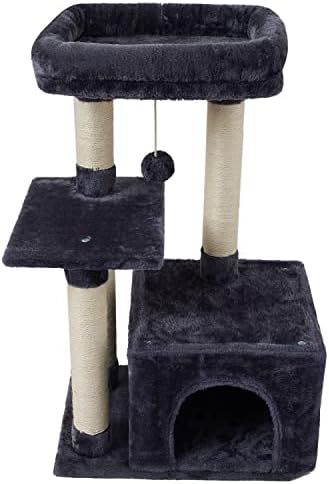 Cute Cat Tree Kitten Cat Tower Condo Cat Furniture Sisal Scratching Posts G