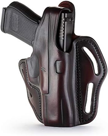 1791 Gunleather Thumb Break OWB Gun Holster Fits Glock 19, 17, 23, Sig P229