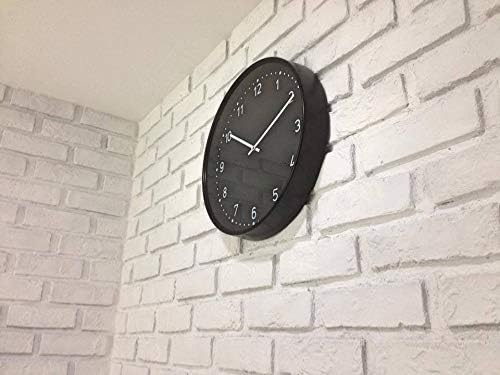 Faux Brick Wall Panels, 3D FRP Wall Panel Resin Fiberglass Material for House Exterior and Interior Use 32 sq.ft/Box (Matt White, New London)