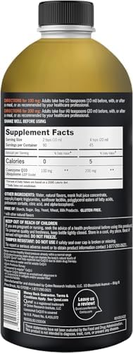 Qunol Liquid CoQ10 100mg, Superior Absorption, Antioxidant, 20 Ounces | #1 Cardiologist Recommended Supplement for Heart Health, Coenzyme Q10 Supplement to support Vascular Health & Cellular Energy