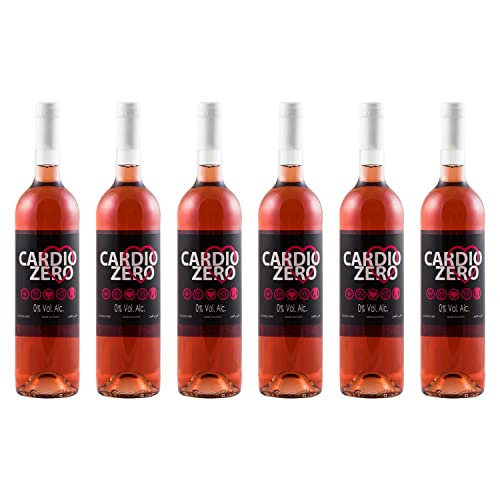 Elivo Cardio Zero Red Dealcoholized 0.0% Non-Alcoholic Red From Spain 750ml, Low Sugar, Low Calories (1 Bottle)