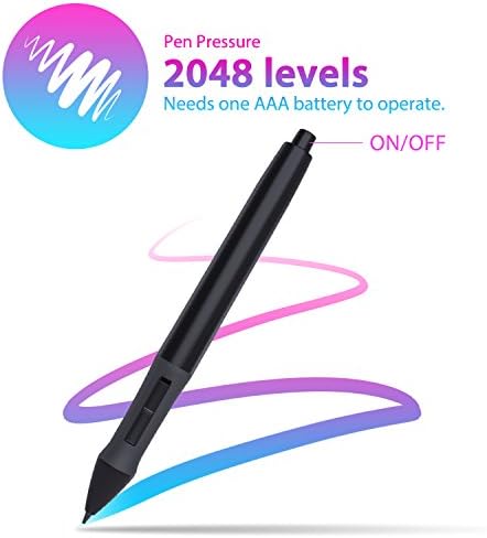 HUION 420 OSU Tablet Drawing Tablet, Graphics Tablet with Digital Stylus, 4 x 2.23 inches Pen Tablet for Digital Art, Design & Animation