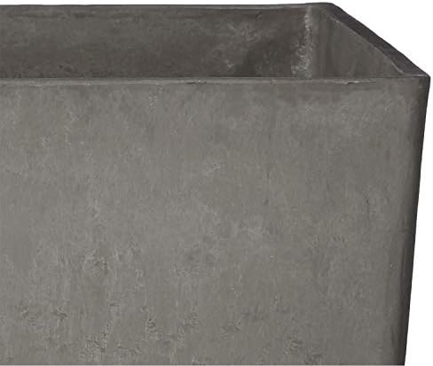 Arcadia Garden Products PSW FS32TP Contempo Tall Square Planter, 13 by 13 by 28-Inch