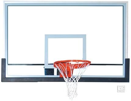 42" x 72" Glass Rectangular Basketball Backboard with Clear View