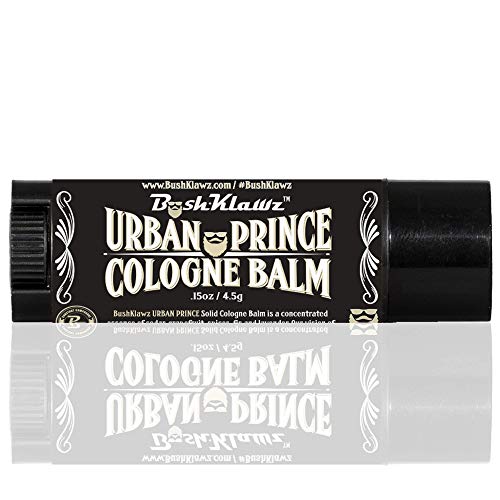 BushKlawz Active Prince Travel Solid Cologne Balm – Refreshing Metro Cologne for Active Men – Best Fresh Active Scent Solid Alcohol Free Cologne for travel Best Gift for Men