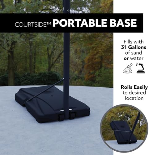 Lifetime Outdoor Portable Basketball Hoop, 48 Inch Backboard, 8-10 Ft Speed Shift Adjustable Height