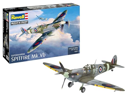 Revell 03897 Supermarine Spitfire Mk.VB, Multi Colour, 1: 72 Scale