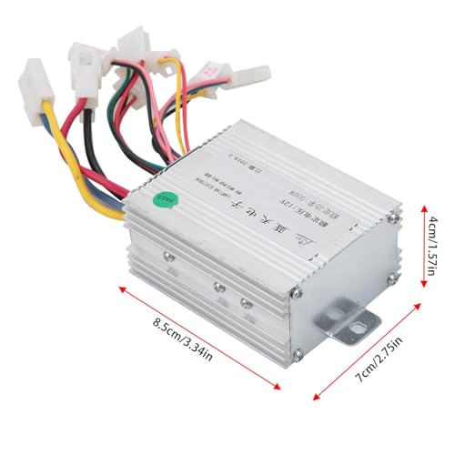 DC Motor Speed Controller,12V 500W Brush Motor Speed Controller for e-Bike Electro-Tricycle Scooter and Other Electric Vehicles