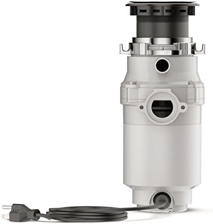 Waste King Garbage Disposal for Kitchen Sink with Power Cord, Compact Food Waste Disposer, L-111