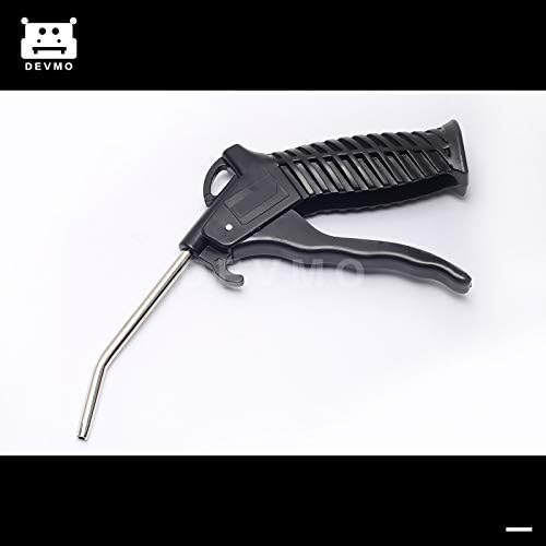 DEVMO Pistol Grip Air Compressor Blow Gun with Composite Handle Grip Extended Steel Nozzle