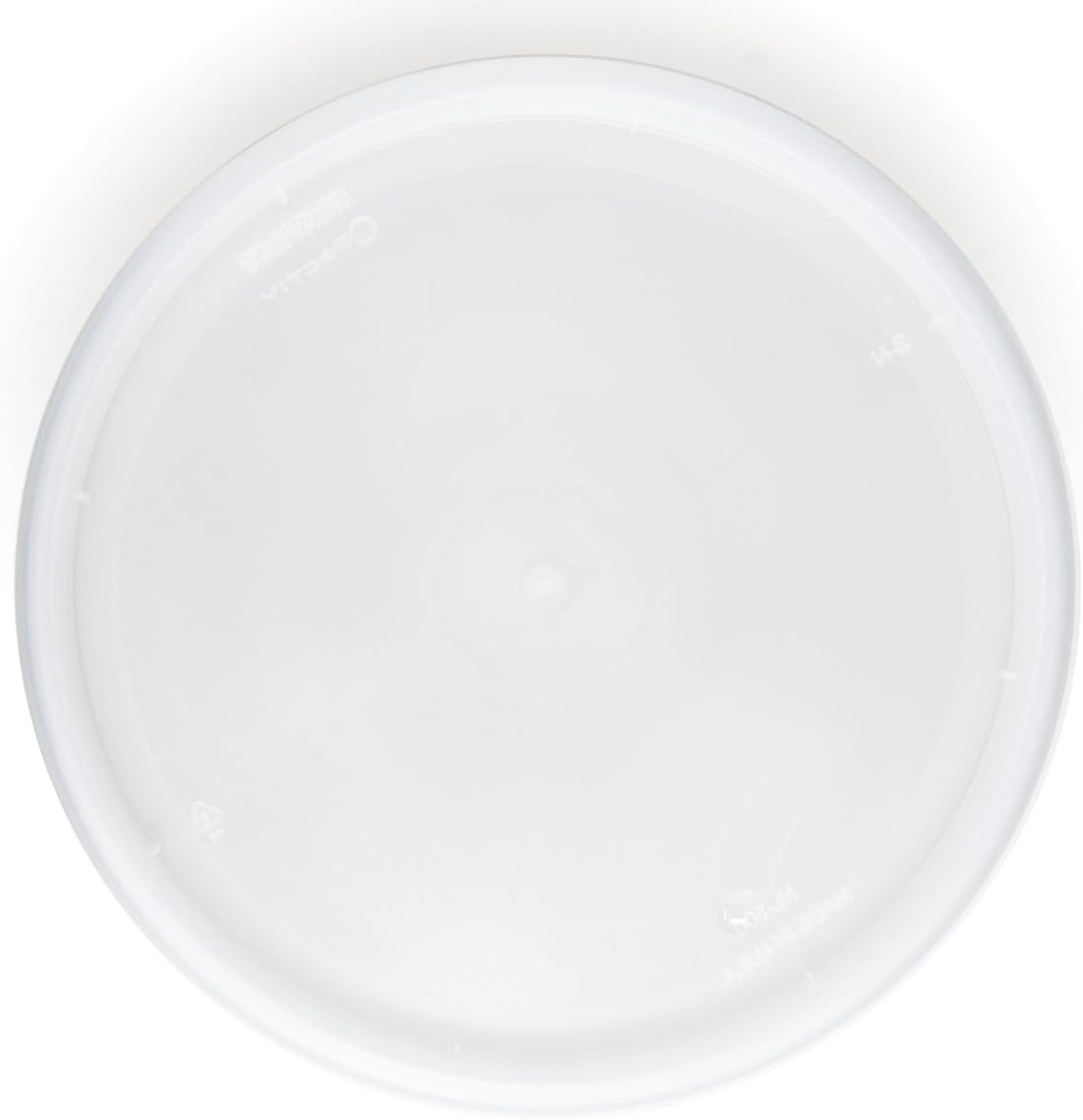 32 oz. Clear Round Deli Container Combo with Flat Lid - 240 per case YSD2532 Newspring/Pactiv Corp.