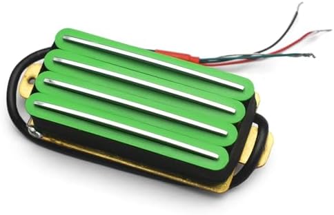 SAPHUE 2-Dual Blade Electric Guitar High Output Track Type Four Coil Humbucker Pickup Black