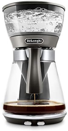 De'Longhi 3-in-1 Specialty Coffee Brewer, IcedCoffee Maker (Bold Cold Brew), Gourmet Pour Over, Premium Drip, SCA GoldenCup Certified, Glass Carafe