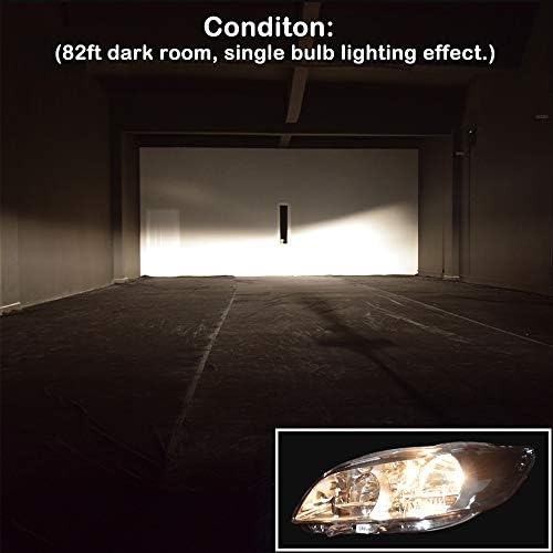 Voltage Automotive H11 Halogen Bulb (10 Pack) - Standard Replacement For High Beam Low Beam Driving Fog Light