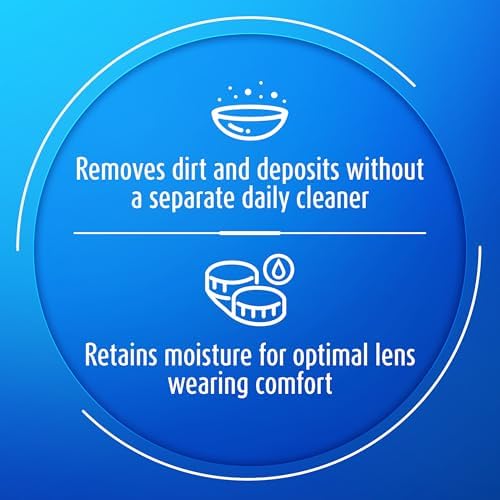 Boston SIMPLUS Multi-Action Solution, Cleans & Conditions Rigid Gas Permeable (RGP) Lens, Daily Protein Remover, 3.5 Fl Oz